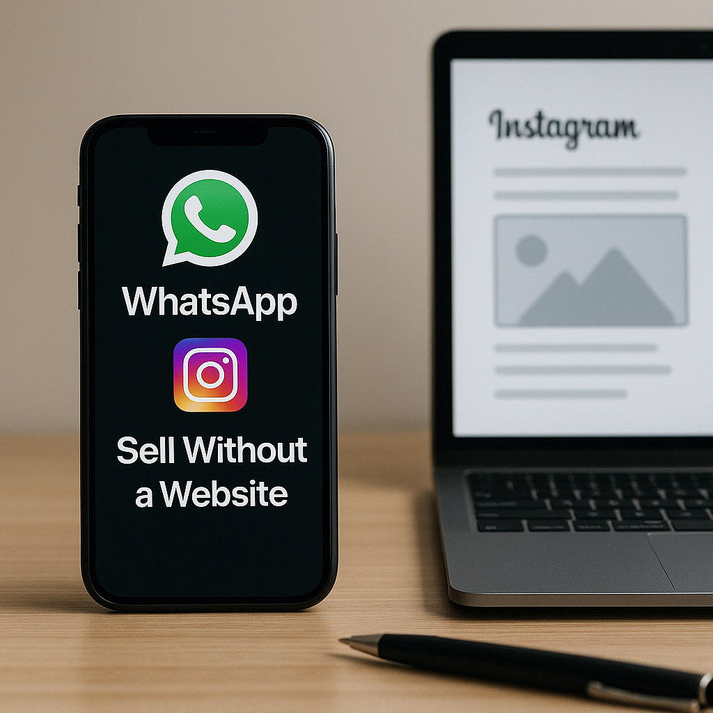 How to Use WhatsApp and Instagram to Sell Without a Website